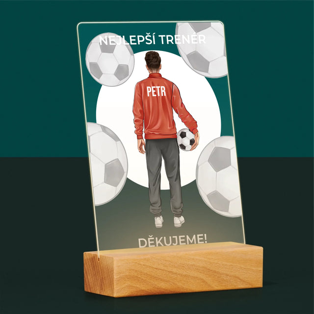 Designér Postav: Nejlepší Trenér - Tisk Na Akrylovém Skle