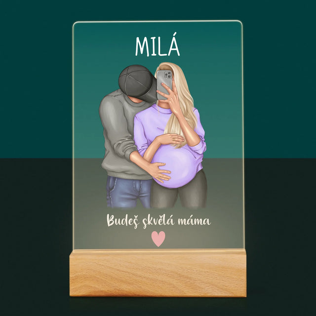 Designér Postav: Budeš Skvělá Máma - Tisk Na Akrylovém Skle