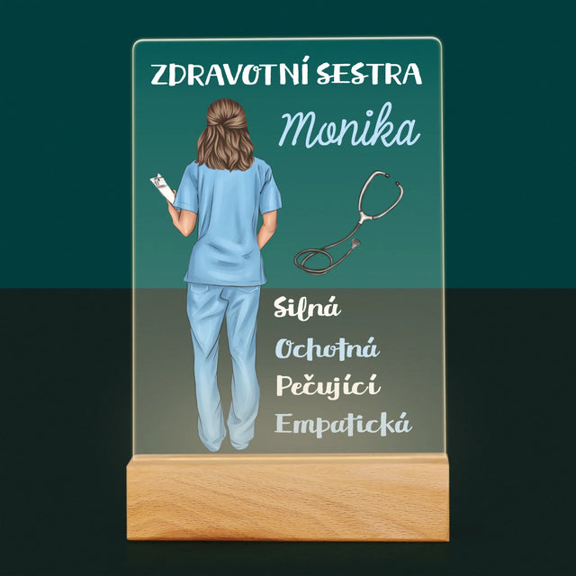 Designér Postav: Vlastnosti Zdravotní Sestry - Tisk Na Akrylovém Skle