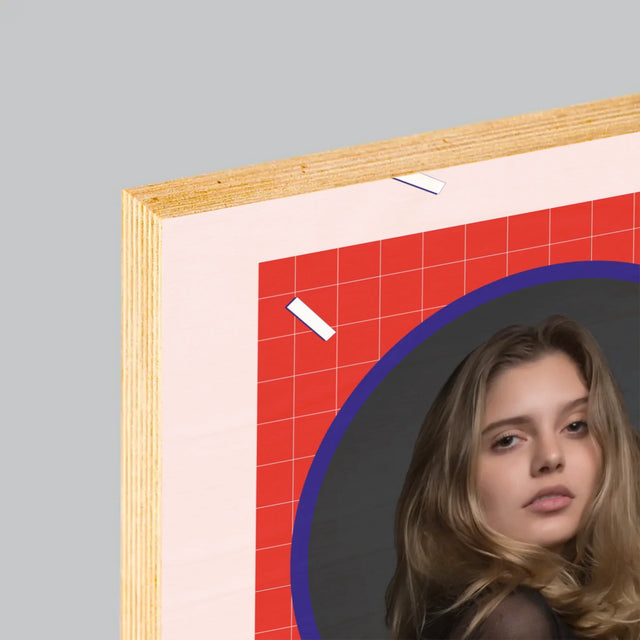 Fotka S Textem: Mladší Nebudeš - Tisk Na Dřevo