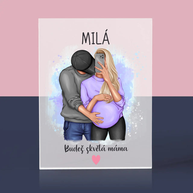 Designér Postav: Budeš Skvělá Máma - Akrylový Blok