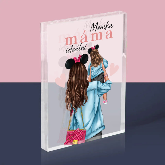Designér Postav: Ideální Máma - Akrylový Blok
