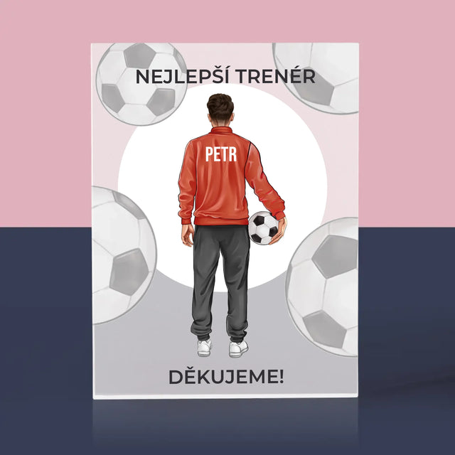 Designér Postav: Nejlepší Trenér - Akrylový Blok