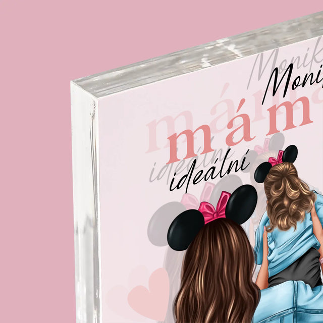 Designér Postav: Ideální Máma - Akrylový Blok