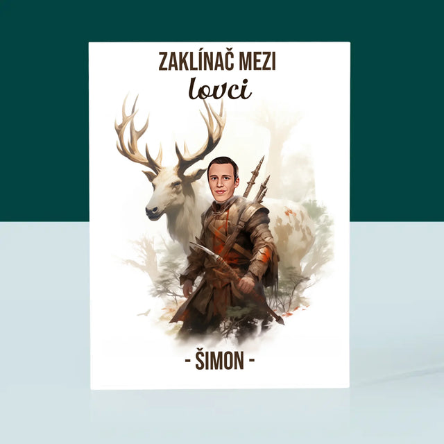 Tvoje Postava: Zaklínač Mezi Lovci - Akrylový Blok