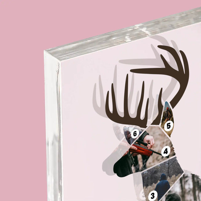 Tvar Z Fotek: Nejlepší Lovec - Akrylový Blok