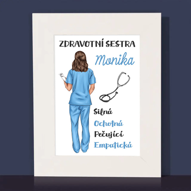 Designér Postav: Vlastnosti Zdravotní Sestry - Fotorámeček
