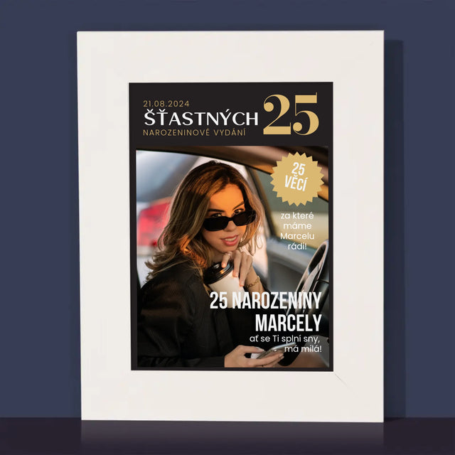 Obálka Časopisu: Šťastných 25 - Fotorámeček