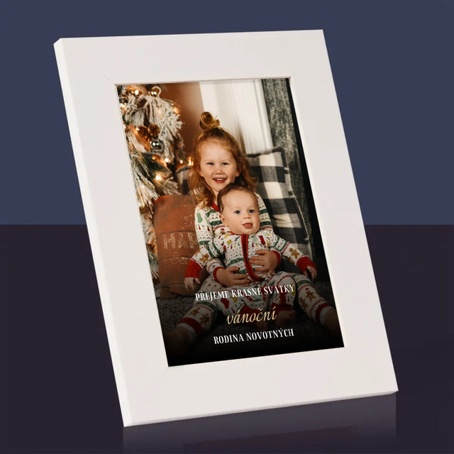 Fotka S Textem: Krásné Vánoce - Fotorámeček