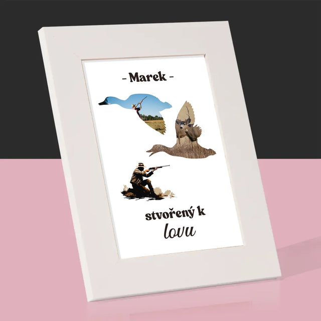Tvar Z Fotek: Stvořený K Lovu - Fotorámeček