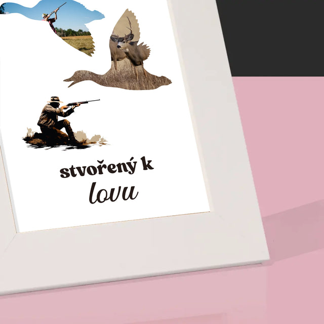 Tvar Z Fotek: Stvořený K Lovu - Fotorámeček