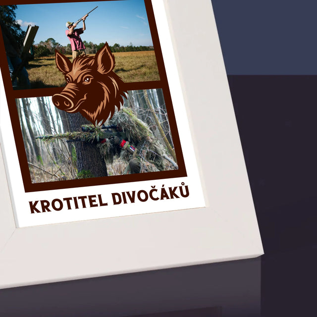 Fotokoláž: Krotitel Divočáků - Fotorámeček