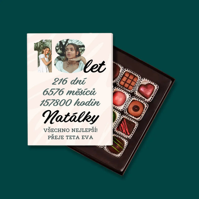 Slovo Z Fotek: 18 Let Odpočítávání - Pralinky