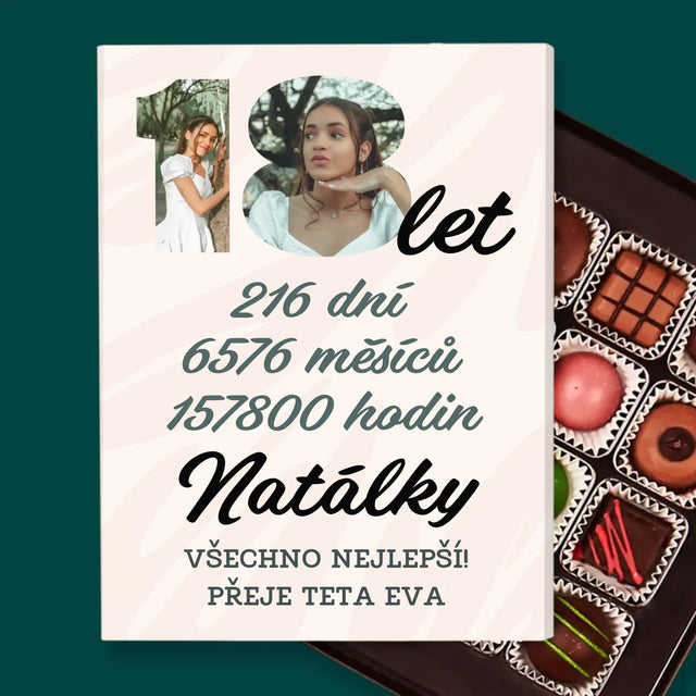 Slovo Z Fotek: 18 Let Odpočítávání - Pralinky