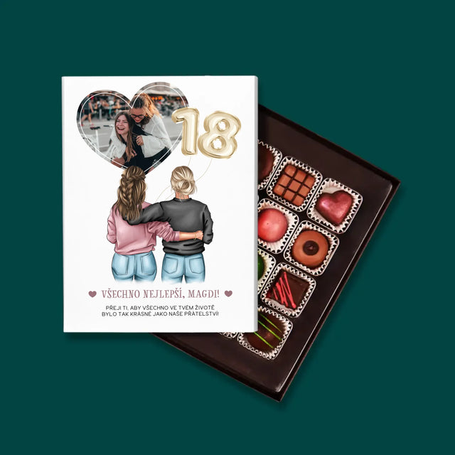 Designér Postav: 18. Narozeniny Přítelkyně - Pralinky