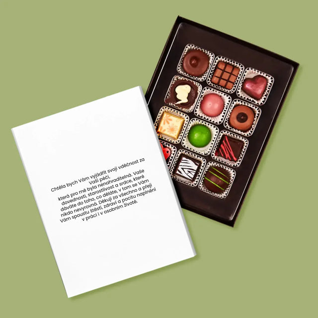 Fotka S Textem: Doktore, Děkuji - Pralinky