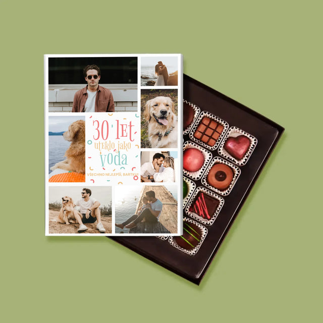 Fotokoláž: 30 Let Uteklo - Pralinky