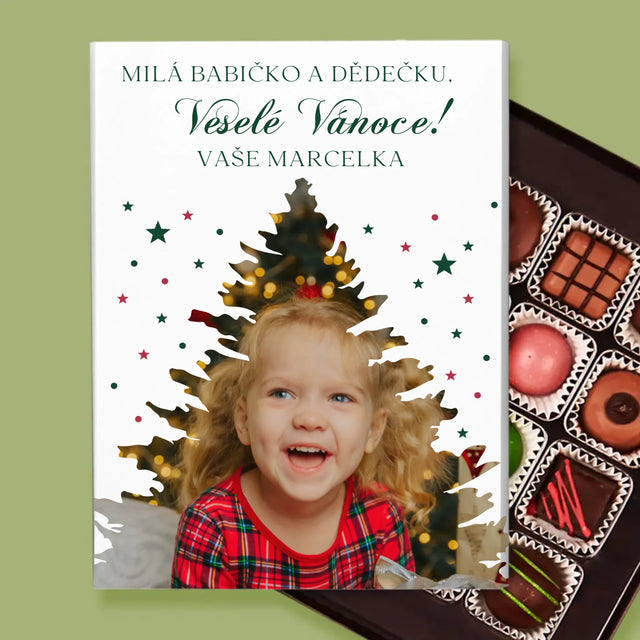 Tvar Z Fotek: Vánoční Stromeček Vánoce - Pralinky