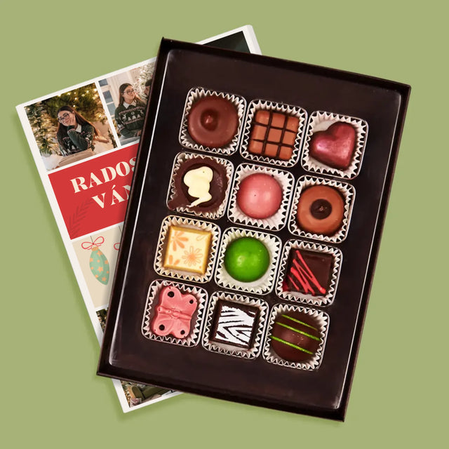 Fotokoláž: Vánoční Fotky - Pralinky