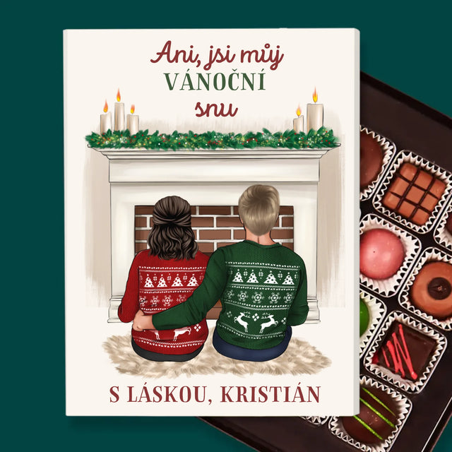 Designér Postav: Vánoční Pár - Pralinky