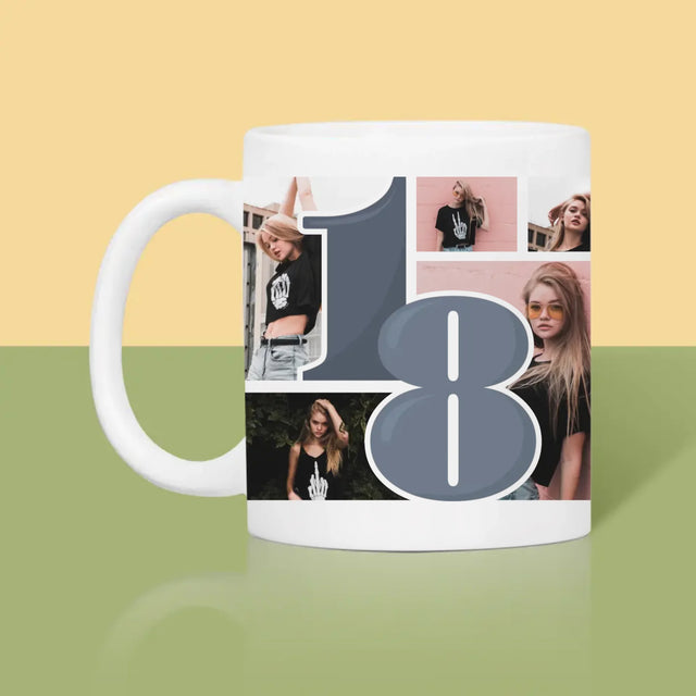 Fotokoláž: 18 Nejkrásnější Chvíle - Hrnek