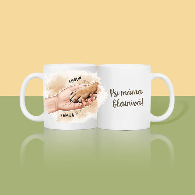 Designér Postav: Psí Máma - Hrnek
