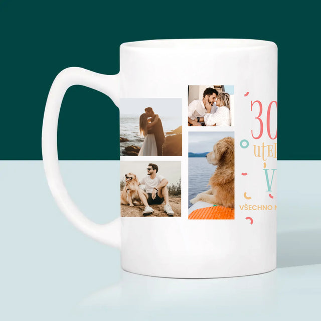 Fotokoláž: 30 Let Uteklo - Hrnek