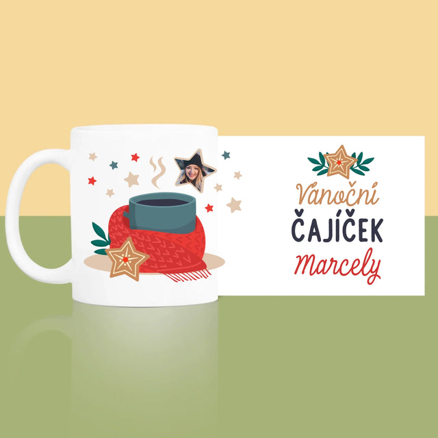Fotka S Textem: Vánoční Čajíček Marcely - Hrnek