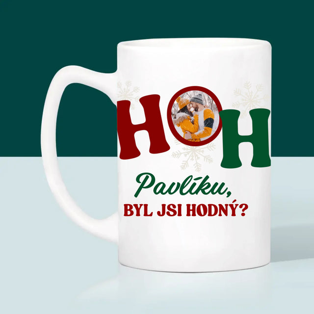 Fotokoláž: Ho Ho Ho - Hrnek