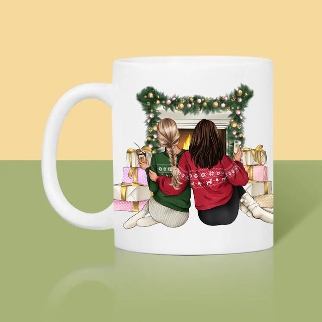 Designér Postav: Vánoční Kamarádky - Hrnek