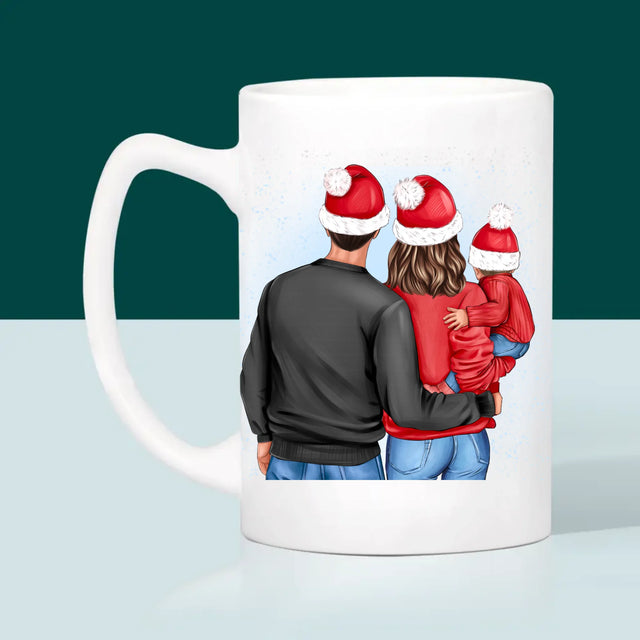 Designér Postav: Vánoční Rodina - Hrnek