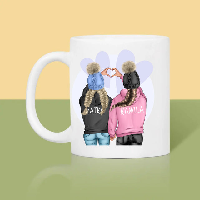 Designér Postav: Zimní Kamarádky - Hrnek