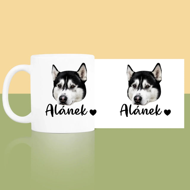 Tvoje Postava: Hlava Tvého Pejska - Hrnek