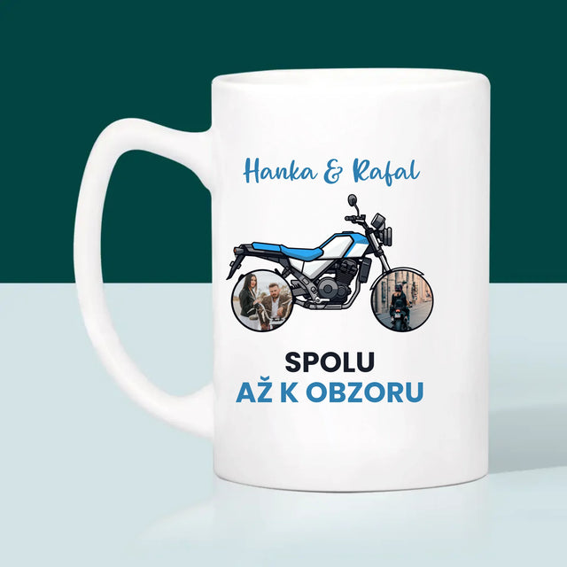 Fotokoláž: Spolu Až K Obzoru - Hrnek