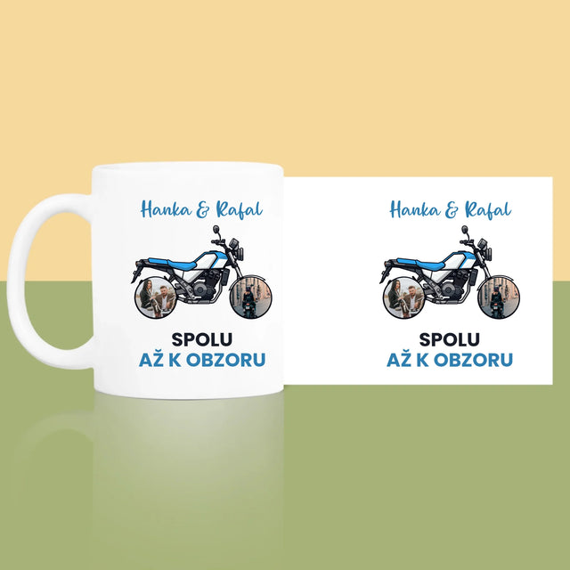 Fotokoláž: Spolu Až K Obzoru - Hrnek
