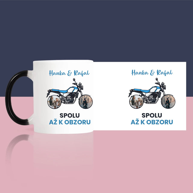Fotokoláž: Spolu Až K Obzoru - Hrnek