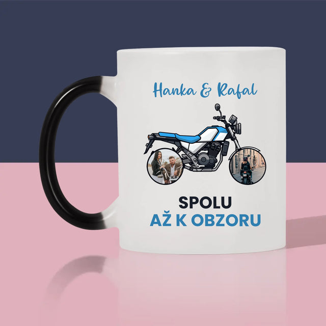 Fotokoláž: Spolu Až K Obzoru - Hrnek
