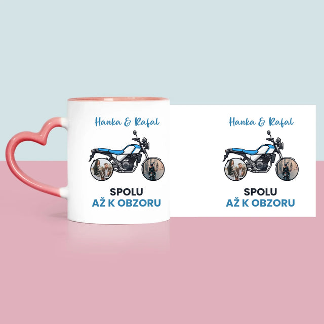 Fotokoláž: Spolu Až K Obzoru - Hrnek
