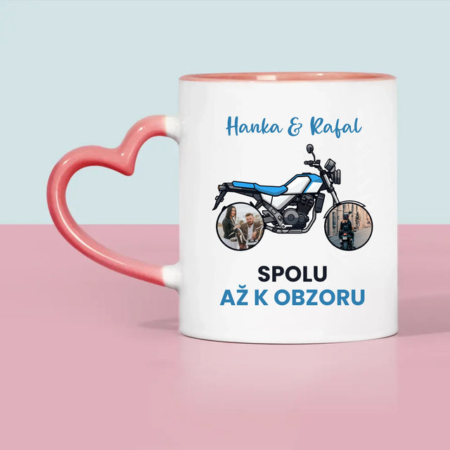 Fotokoláž: Spolu Až K Obzoru - Hrnek
