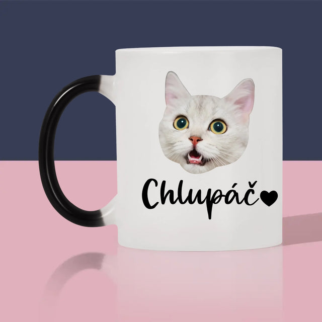 Tvoje Postava: Hlava Tvé Kočičky - Hrnek