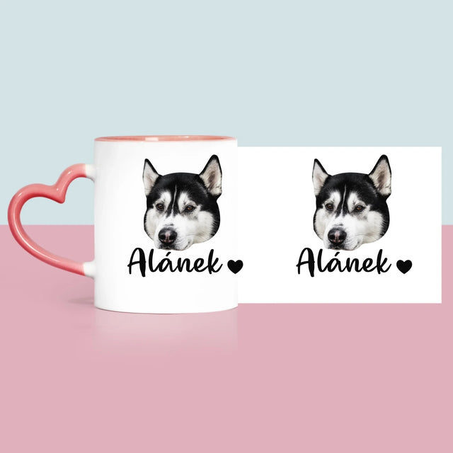 Tvoje Postava: Hlava Tvého Pejska - Hrnek