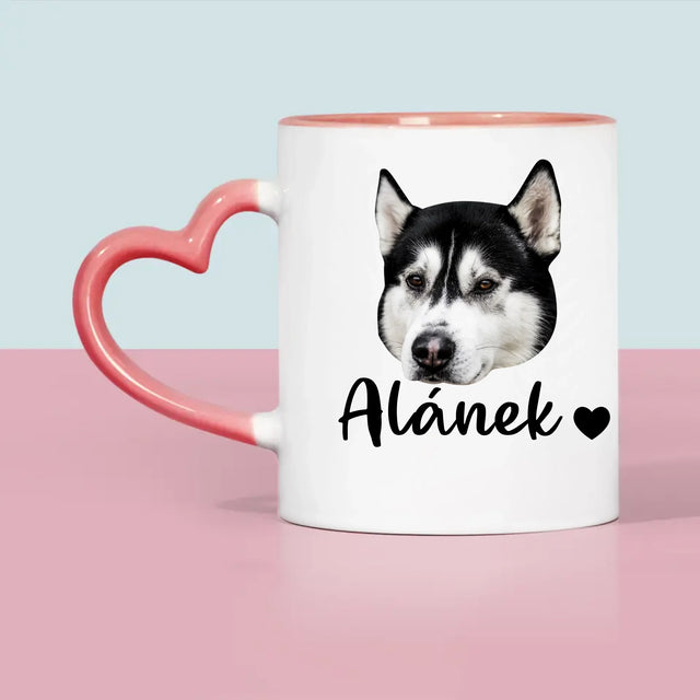 Tvoje Postava: Hlava Tvého Pejska - Hrnek