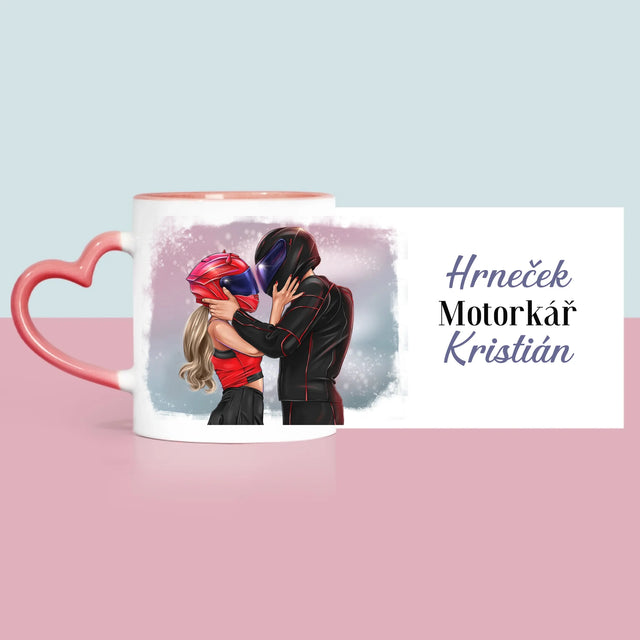 Designér Postav: Motorkář - Hrnek