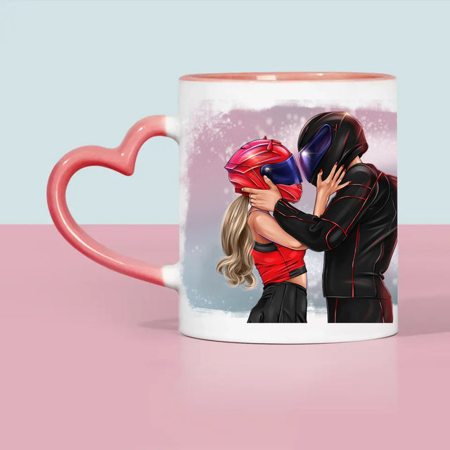 Designér Postav: Motorkář - Hrnek