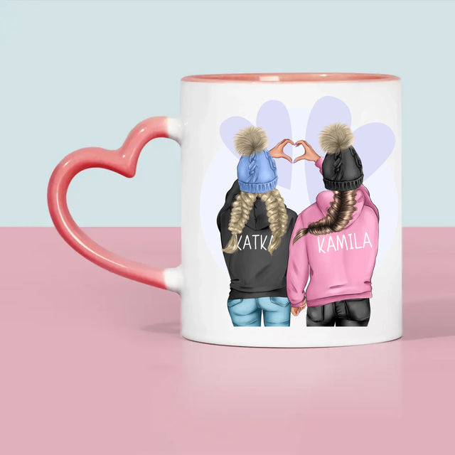 Designér Postav: Zimní Kamarádky - Hrnek