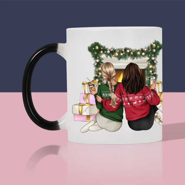 Designér Postav: Vánoční Kamarádky - Hrnek