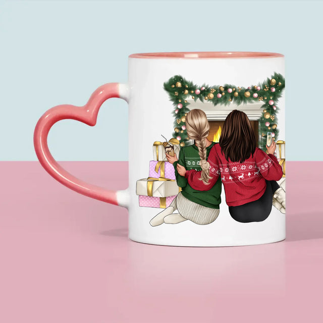 Designér Postav: Vánoční Kamarádky - Hrnek