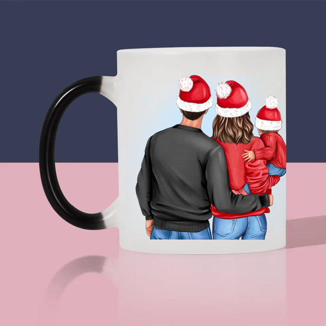 Designér Postav: Vánoční Rodina - Hrnek