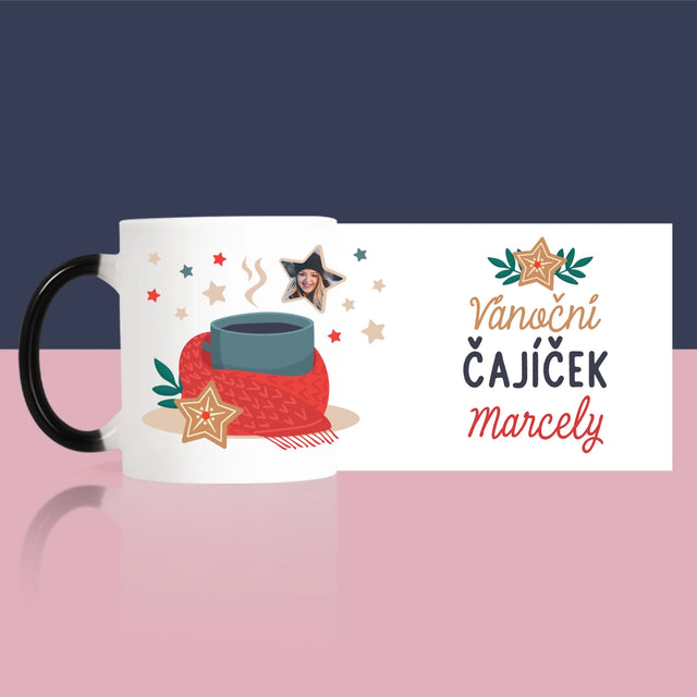 Fotka S Textem: Vánoční Čajíček Marcely - Hrnek