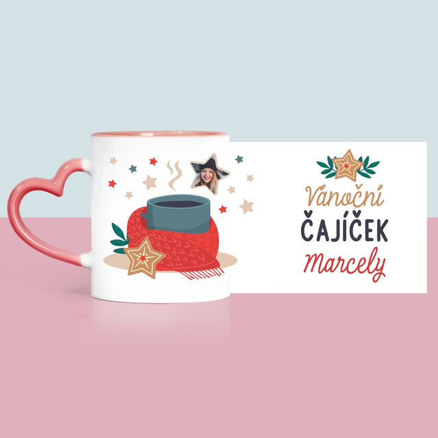Fotka S Textem: Vánoční Čajíček Marcely - Hrnek